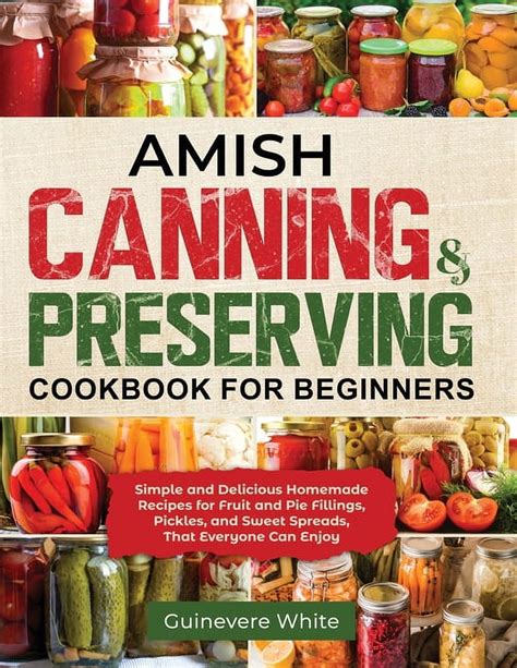 Amish Canning Cookbook Simple Homemade Doc