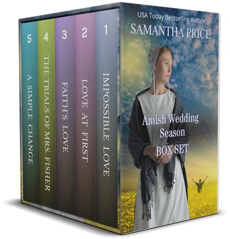 Amish Wedding Season Complete Series Boxed Set Five Amish Romance Books Reader