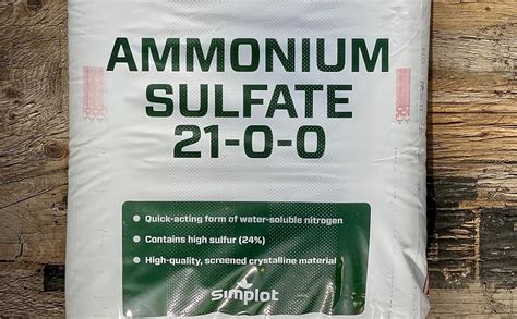 Ammonium Sulphate as Fertilizer: A Comprehensive Guide to Using 21-0-0 for Optimal Plant Growth