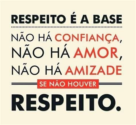 Amor e Respeito: