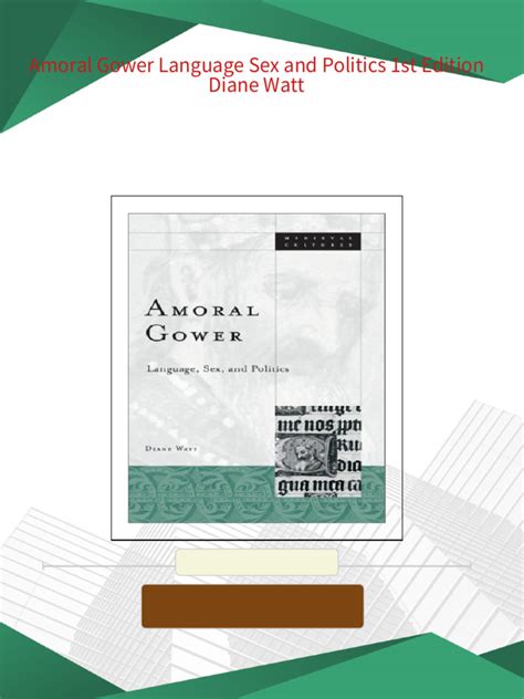 Amoral Gower Language PDF