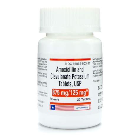 Amoxicillin-Clav 875-125mg Tab Tablet: The Ultimate Guide