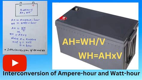 Amp Hour to Milliamp Hour: Delving into the Interconversion of Energy Storage Units