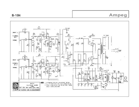 Ampeg Bass Schematic B 3158 pdf Reader