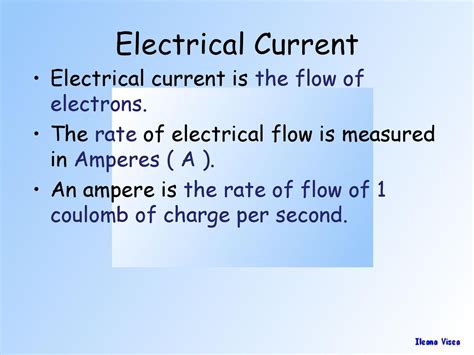 Ampere: The Flow of Current