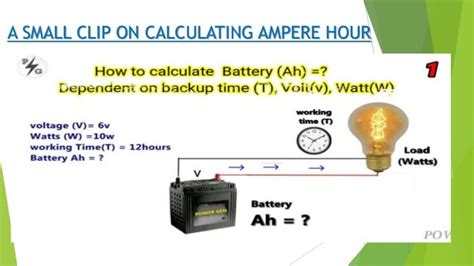 Ampere Hour Formula: Unlocking the Secrets of Battery Life