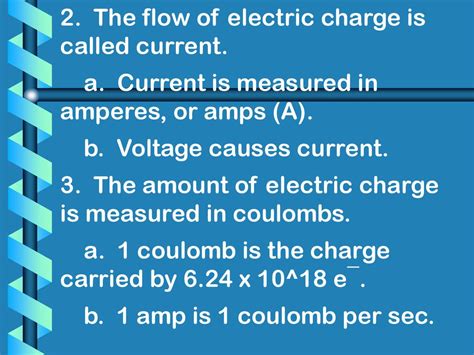 Amperes: The Flow of Charges