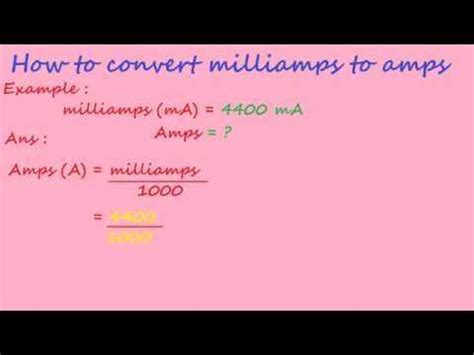 Amperes and Milliamperes: The Essential Guide to Electrical Current