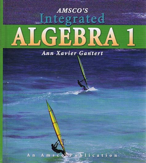 Amsco Integrated Algebra 1 Answer Key Kindle Editon