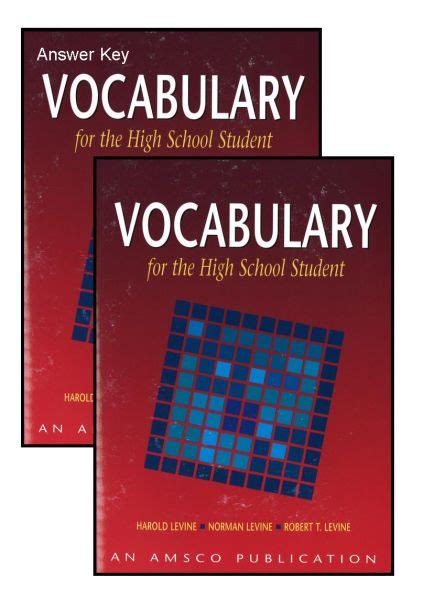 Amsco Vocabulary For The High School Student Answer Key pdf Kindle Editon