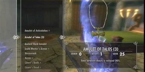 Amulets of Talos: Unlocking the Secrets of Skyrim's Legendary Relic