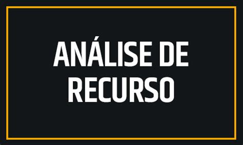 Análise de Recursos