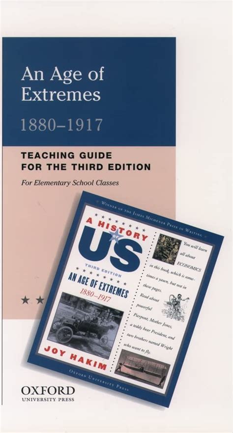 An Age of Extremes Elementary Grades Teaching Guide A History of US Teaching Guide pairs with A History of US Book Eight PDF
