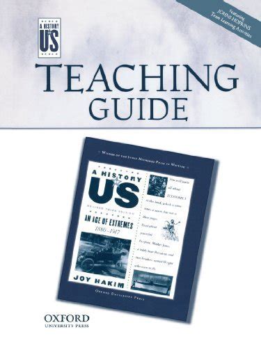 An Age of Extremes Middle High School Teaching Guide A History of US Teaching Guide pairs with A History of US Book 8 Kindle Editon