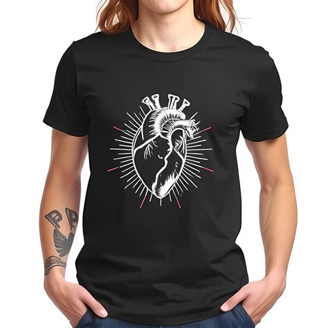 An Anatomical Heart Shirt: A Timeless Symbol of Love, Life, and Medicine