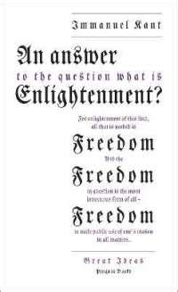 An Answer to the Question What is Enlightenment Penguin Great Ideas Kindle Editon