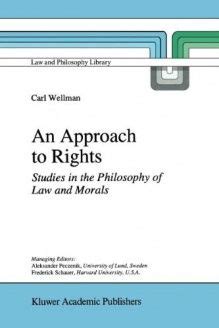 An Approach to Rights Studies in the Philosophy of Law and Morals 1st Edition Epub