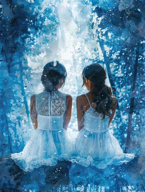 An Enchanting Canvas: The Magic of Girls' White Dresses