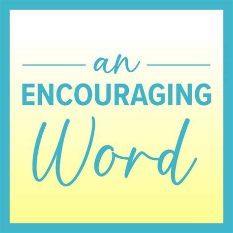 An Encouraging Word PDF