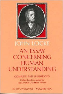 An Essay Concerning Human Understanding Reader