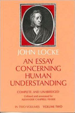 An Essay Concerning Human Understanding Primary Source Edition Doc
