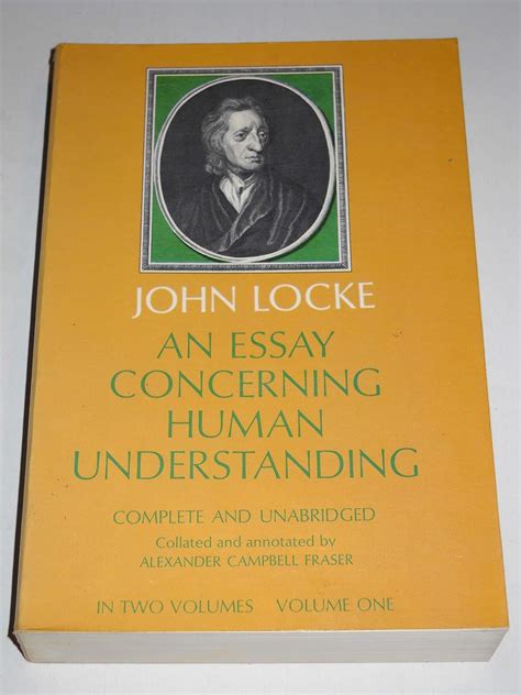 An Essay Concerning Human Understanding Volumes 1 and 2 PDF