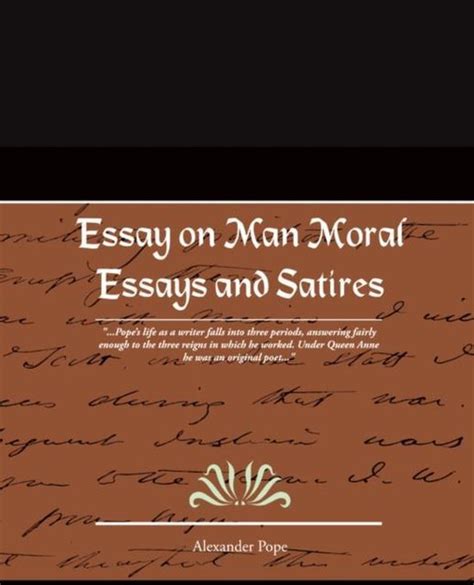 An Essay on Man and Satires Epub