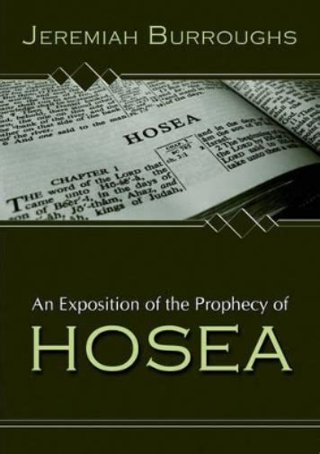 An Exposition of the Prophecy of Hosea Classic Reprint PDF