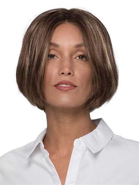 An In-Depth Exploration of the Latest Wig Trend: Straight Monofilament Synthetic Brown 12" Bobs