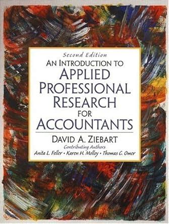 An Introduction to Applied Professional Research for Accountants PDF