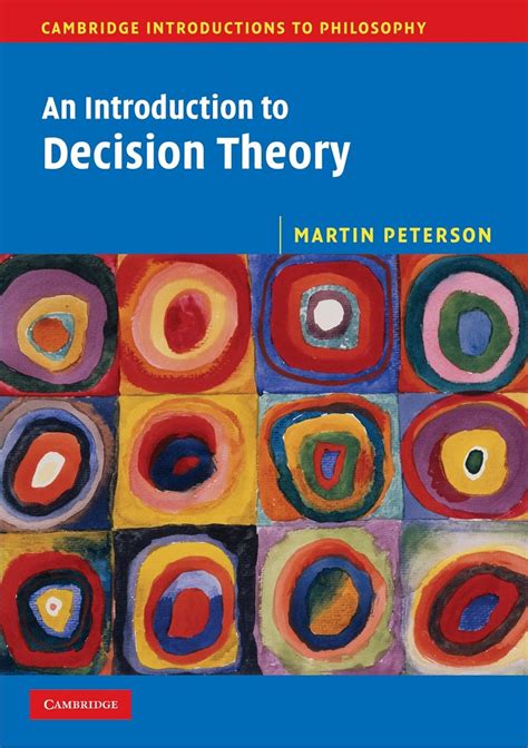 An Introduction to Decision Theory Cambridge Introductions to Philosophy Ebook Kindle Editon