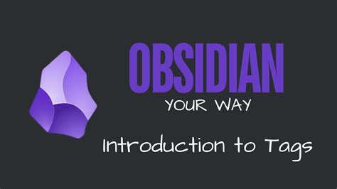 An Introduction to Obsidian