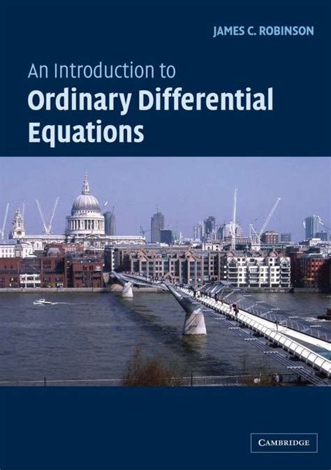 An Introduction to Ordinary Differential Equations 1st Edition PDF