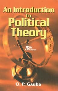 An Introduction to Political Theory 5th Edition, Reprinted Kindle Editon