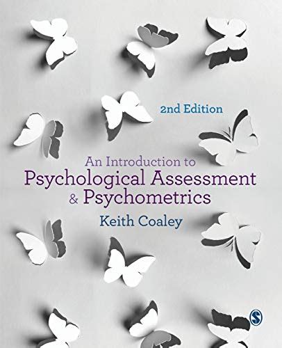 An Introduction to Psychological Assessment and Psychometrics Doc