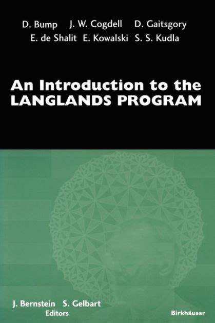 An Introduction to the Langlands Program 1st Edition Epub