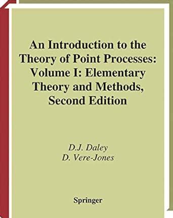 An Introduction to the Theory of Point Processes Kindle Editon