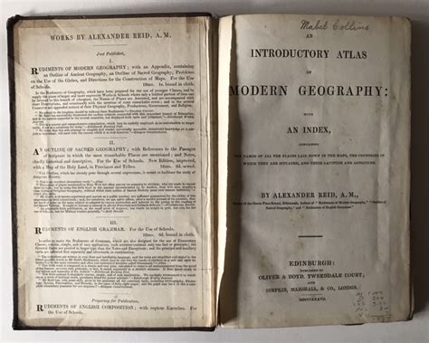 An Introductory Atlas of Modern Geography Reader