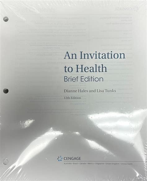 An Invitation to Health MindTap Course List Reader