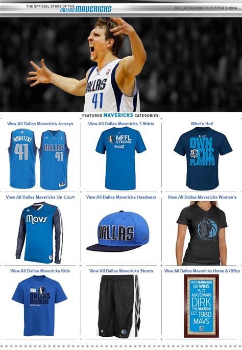 An Overview of the Dallas Mavericks Store