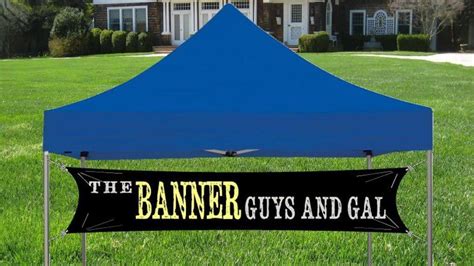 An Ultimate Guide to Choosing the Perfect Banner Size for 10x10 Tent