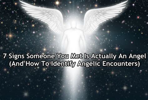 An Unexpected Encounter with an Angel: