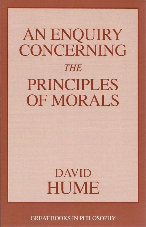 An enquiry concerning the principles of morals Reader