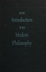 An introduction to modern philosophy In six philosophical problems Educational manual Reader