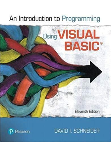 An.Introduction.to.Programming.Using.Visual.Basic Ebook Kindle Editon