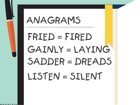 Anagrams Doc