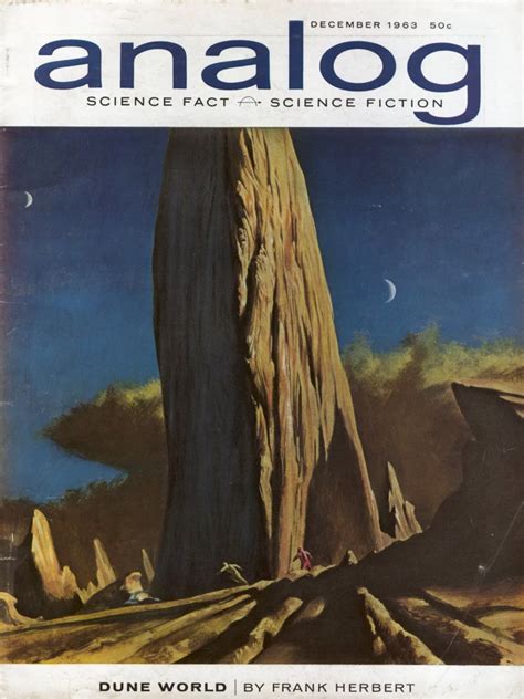 Analog December 1963 Dune World  Kindle Editon