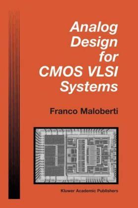 Analog Design for CMOS VLSI Systems 1st Edition PDF