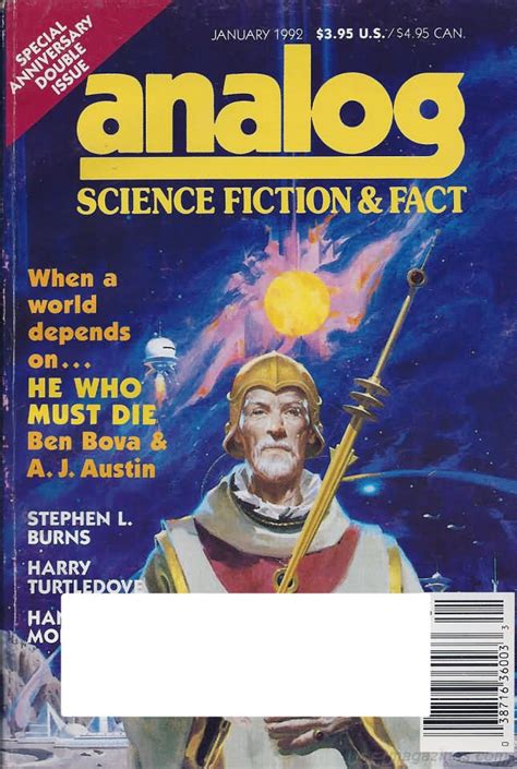 Analog Science Fiction and Fact January 1992 Reader