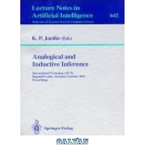 Analogical and Inductive Inference International Workshop AII 92 Kindle Editon